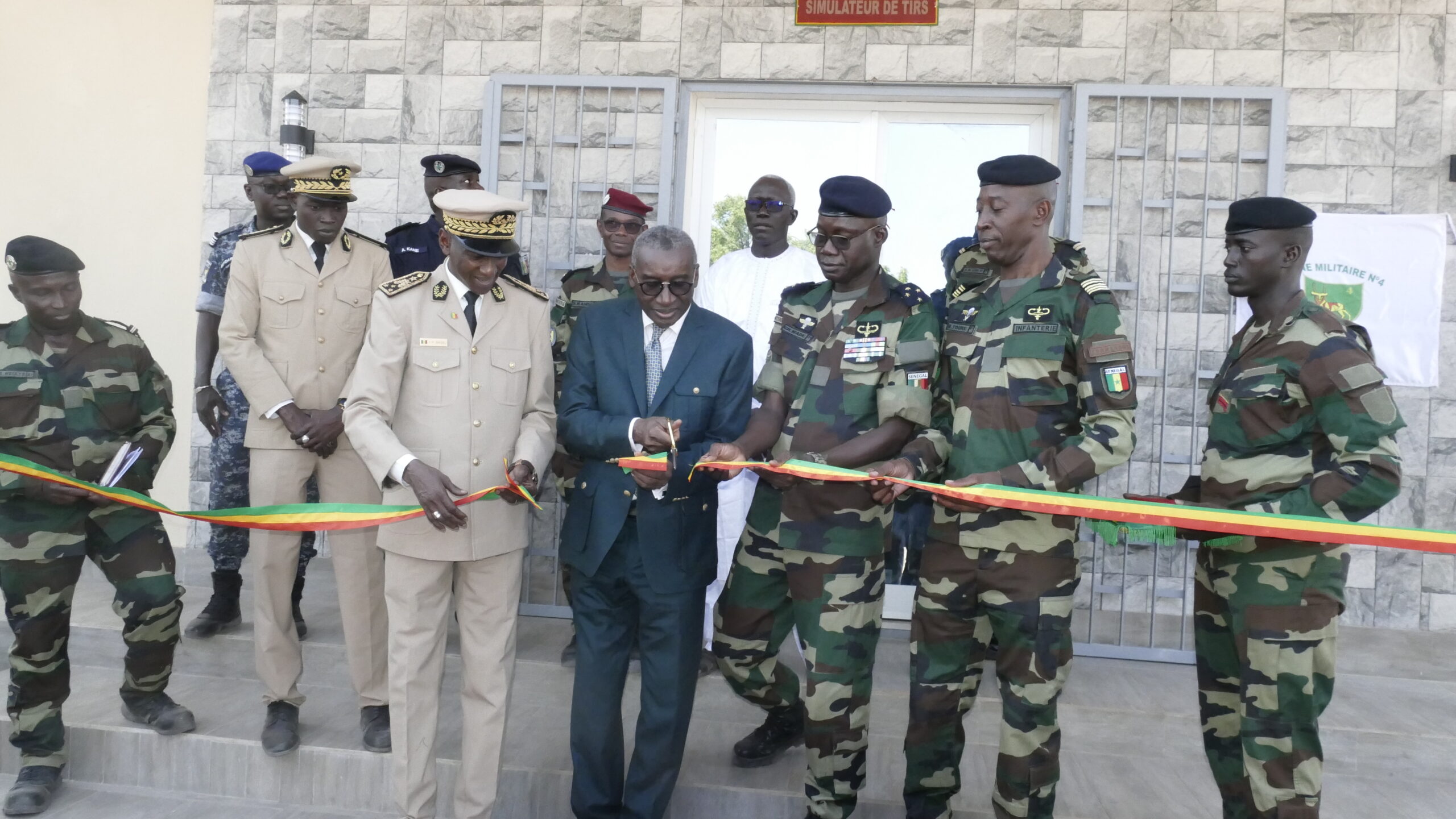Camp Militaire Mamadou Lamine Dramé de Tambacounda : des infrastructures inaugurées par le Ministre des Forces Armées Maître Sidiki Kaba