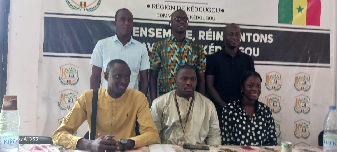 CJRS – KEDOUGOU-TAMBA : Assemblée Générale de renouvellement du bureau de la convention des jeunes reporters (CJRS) section Sud-est sous la supervision des responsables nationaux