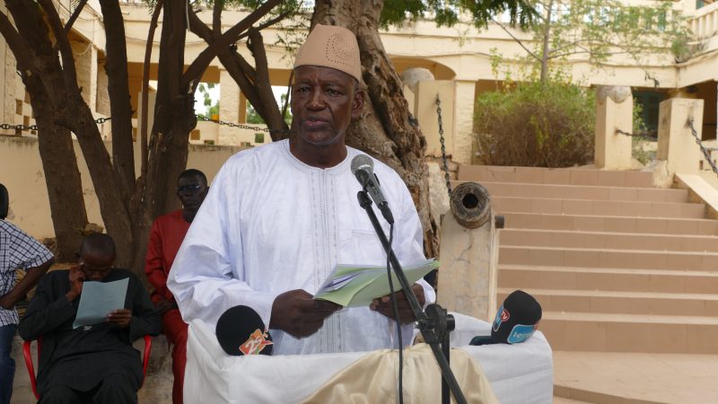 Discours du Premier vice-président  du Conseil Départemental de Bakel lors de l’installation du nouveau préfet Amadou Salmone Fall