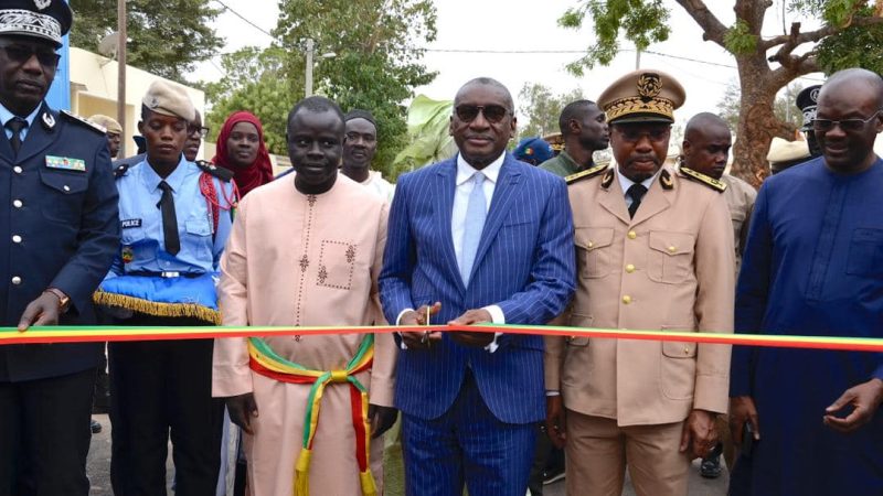 Kaolack/ Sécurité: Inauguration de l’Ecole des Sous-Officiers de Police, Colonel Cheikh Tidiane Diouf, à Mbadakhoune.