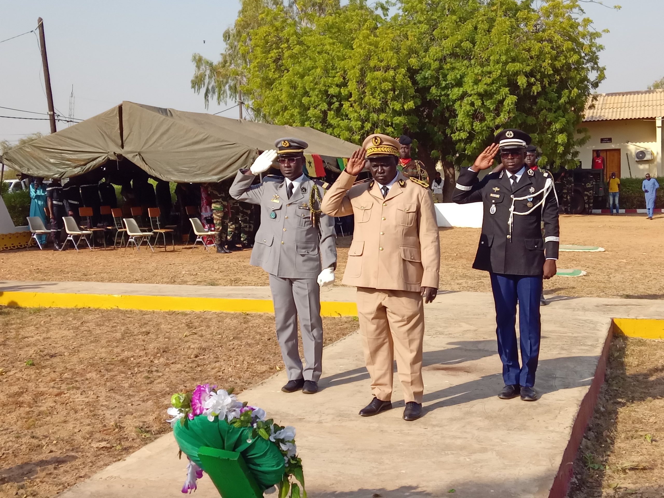 CELEBRATION DE LA JOURNEE DES FORCES ARMEES AU CAMP SADA CIRE TIMERA DE BAKEL
