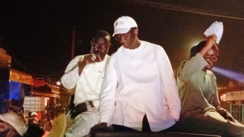 Mapaté Sy, Président du Conseil Départemental de Bakel et plénipotentiaire départemental de la coalition diam ak ndjarin de Amadou Ba, tête de liste nationale rassure ses militants