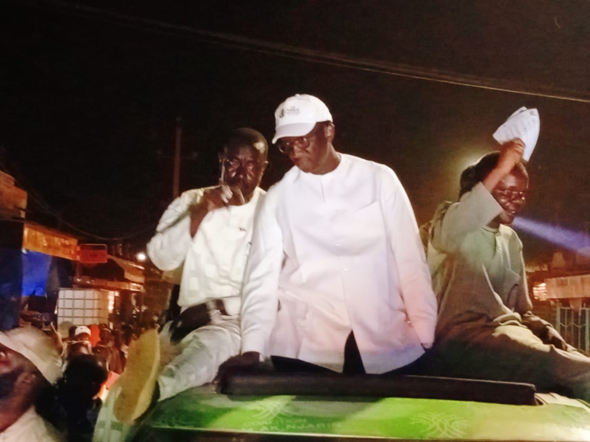 Mapaté Sy, Président du Conseil Départemental de Bakel et plénipotentiaire départemental de la coalition diam ak ndjarin de Amadou Ba, tête de liste nationale rassure ses militants