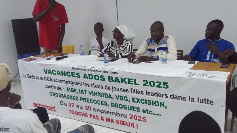 INSTALLATION DU CLUB DE GARCONS « HE FOR SHE INFOP» A BAKEL