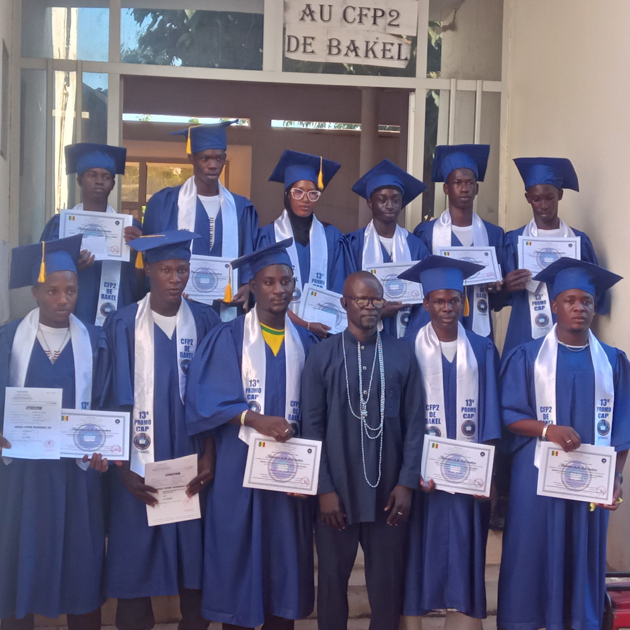 JOURNEE PORTES OUVERTES ET CEREMONIE DE REMISE DE DIPLÔMES AU CFP2 DE BAKEL