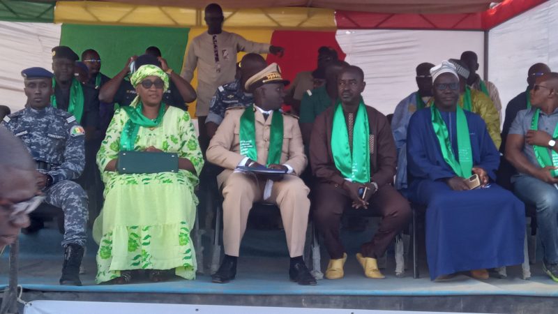 3éme édition de la foire agro-alimentaire et artisanale des femmes et jeunes du département de Bakel: le Président de la chambre des métiers et de l&rsquo;Artisanat de la région de Tambacounda, Abdoulaye Sarr salue cette belle initiative.