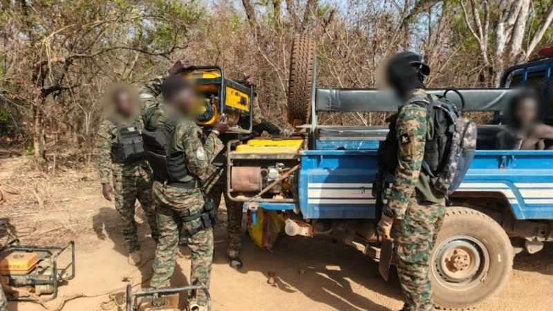 Saraya : Coup de filet du GARSI 2 contre les orpailleurs clandestins à Wortokhaty